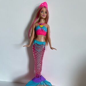 Barbie Mermaid Rainbow Lights Works